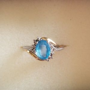 Blue promise ring